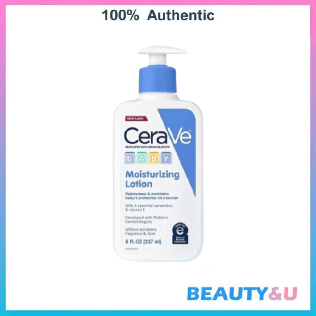 CeraVe Baby Moisturizing Lotion with 3 Essential Ceramides & Vitamin E (8 fl.oz / 237ml)