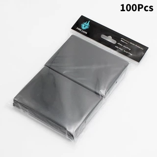 ปลอกการ์ด 66x91 มม. (100 แผ่น) เคลือบด้านหนา | เกมกระดาน Trading Card Protector ฝาครอบกันลื่น