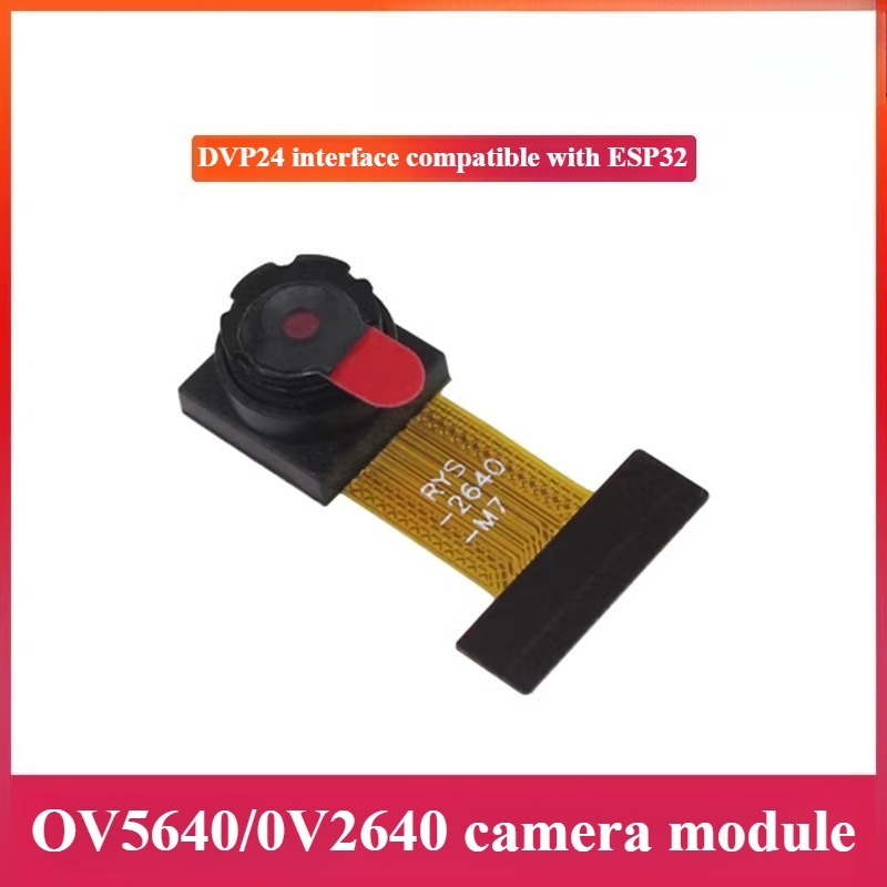 OV5640/OV2640 โมดูลกล้องลิ้นจี่พาย/ESP32 Microcontroller DVP อินเทอร์เฟซโมดูลกล้อง