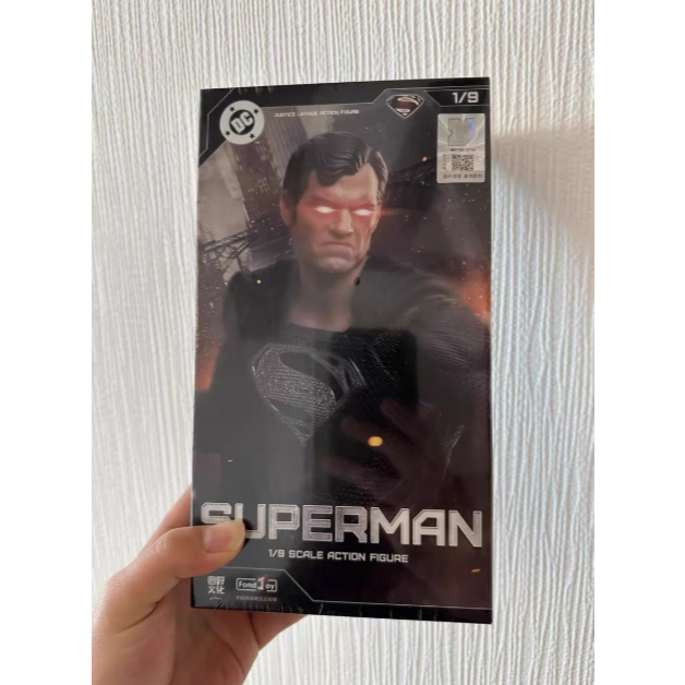 แอ็คชั่นฟิกเกอร์ Fondjoy Black Superman 2.0