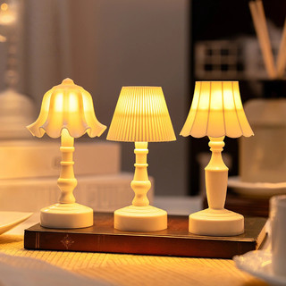 Luz de Noite Vintage - Ideal para Quarto e Dormitório