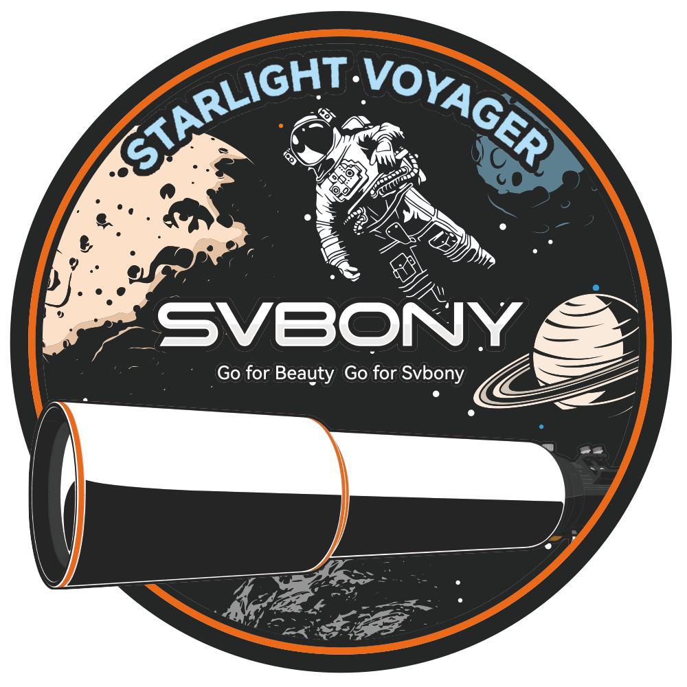 Svbony Starlight Voyager ดาราศาสตร์เคลือบ Pin Space ป้ายสะสมสําหรับคนรักดาราศาสตร์
