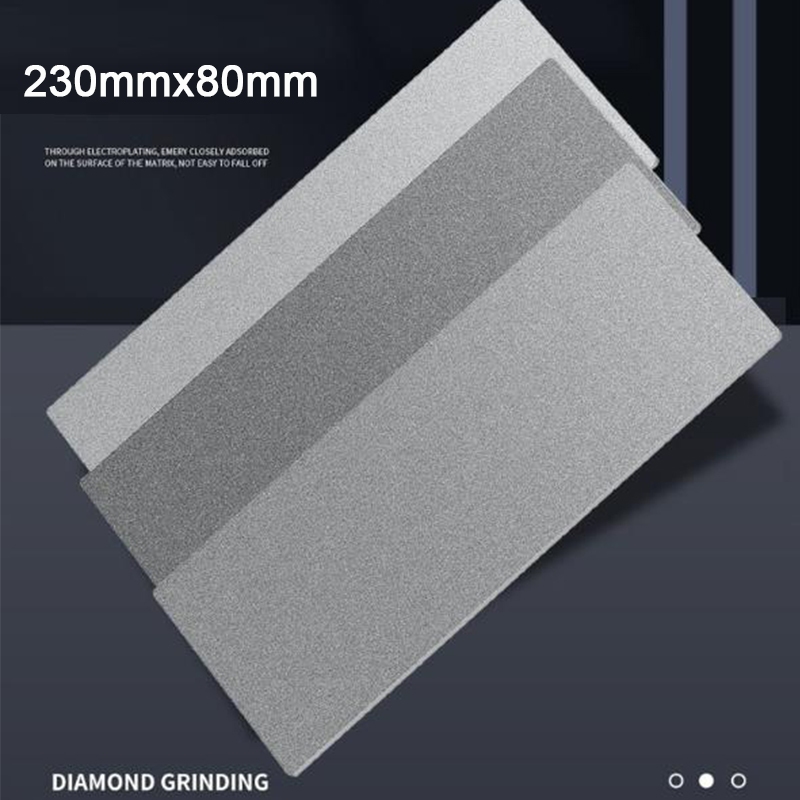 1ชิ้น230x80มิลลิเมตรมีดเหลามืออาชีพบางมีดเหลาขัดแผ่นบดขัดหิน