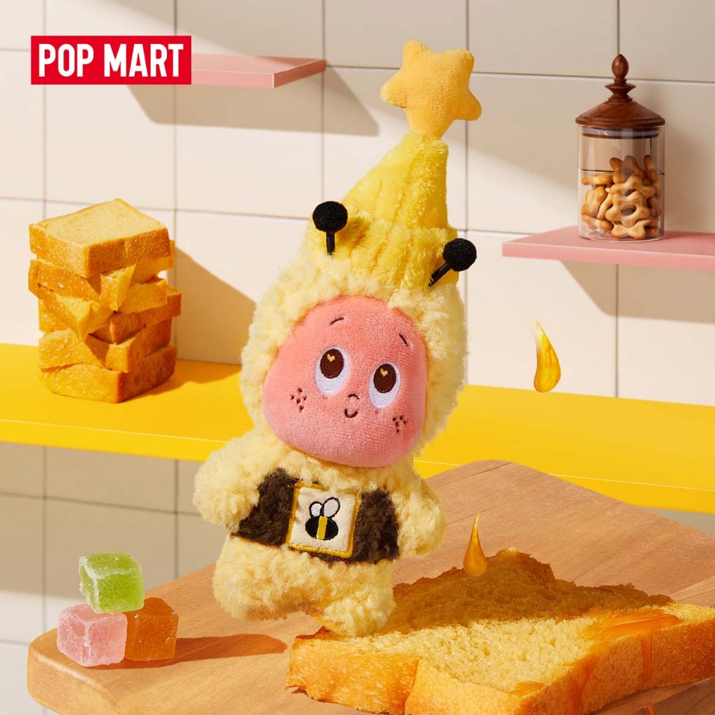 POP MART Twinkle Twinkle MOON GELATO Series-Honey Plush Pendant