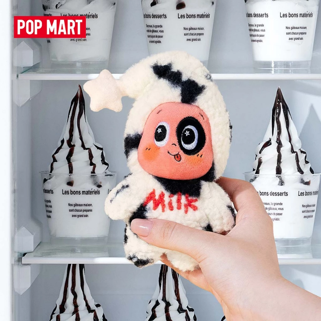 POP MART Twinkle Twinkle MOON GELATO Series-Milk Pudding Plush Blister Pack