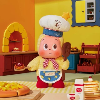 POP MART Twinkle Twinkle MOON GELATO Series-Baker Plush Doll