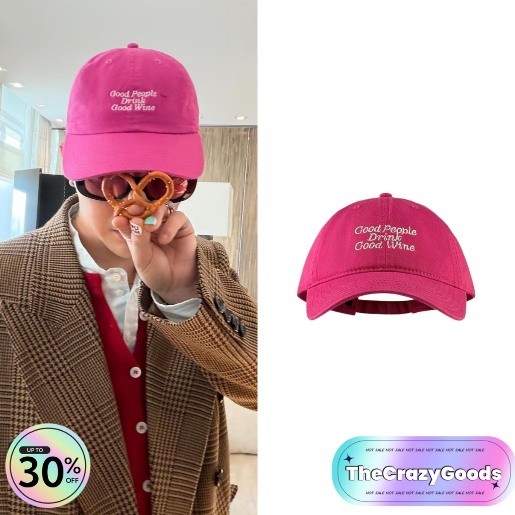 G-Dragon same style PINK hat gd style cap หมวกสีชมพู สไตล์