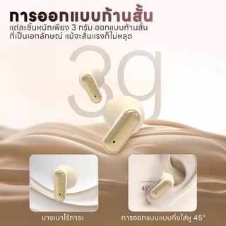 X19 หูฟังไร้สาย (ของแถม 4 ชิ้น: แถมฟรี! เคสซิลิโคนและสายคล้องยาว สีเข้าชุด) HiFi คุณภาพเสียงไฮไฟ, ชุบโครเมียมหรู, ดีไซน์หน้านิ้ม, จอแสดงผลดิจิตอลอัจฉริยะ, กันน้ำ iPX5