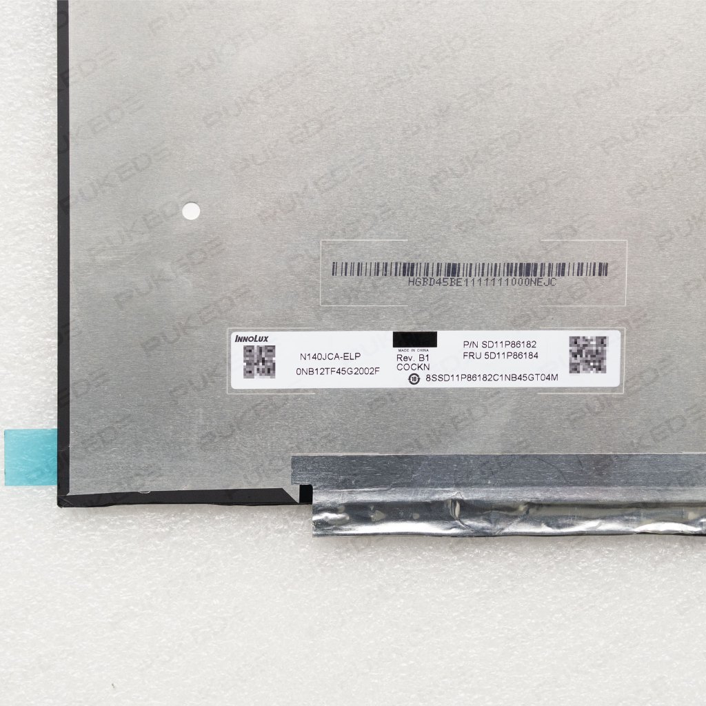 N140JCA-ELP MNE007QS5-1 B140UAN08.0 14.0 "นิ้วแล็ปท็อปหน้าจอ LCD 1920x1200 eDP 30 Pins