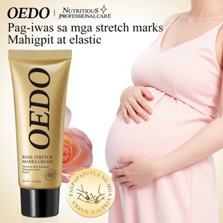OEDO Rose Remove Stretch Marks Cream Anti Wrinkle Anti Aging Maternity Skin Repair Remove Pregnancy Scars Treatment Body Skin Care 40g