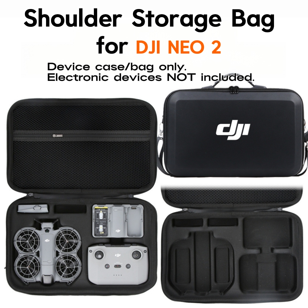 กระเป๋าสะพายข้างสำหรับ DJI NEO2 Fly More Combo ทนทานกันน้ำกระเซ็น พกพาสะดวก