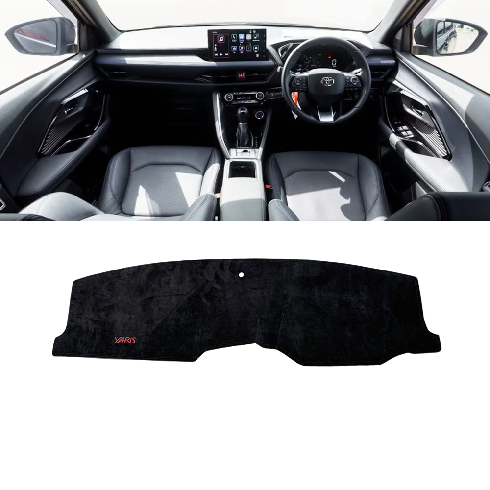 Dashboard Sun Shade Mat สําหรับ Toyota Yaris Cross 2024 2025 2026 HEV (Smart/Premium/Premium Luxury)