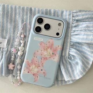 สําหรับ iphone Case 17 Pro Max 16 Pro Max 15 Pro Max เคสโทรศัพท์ผ้าลินินสีน้ําเงิน