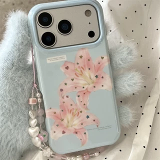 สําหรับ iphone Case 17 Pro Max 16 Pro Max 15 Pro Max เคสโทรศัพท์ผ้าลินินสีน้ําเงิน