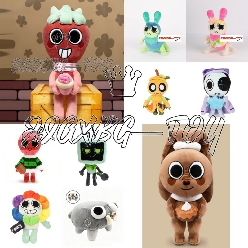 Dandy's World Astro Vee Gourdy Dandy ตุ๊กตาคริสต์มาสตุ๊กตาของเล่นคอลเลกชันของขวัญตุ๊กตาตุ๊กตานุ่มสําหรับเด็ก
