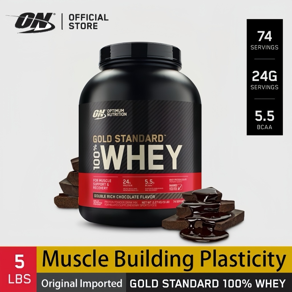 ON Optimum Nutrition Gold Standard เวย์โปรตีน 100% 2LBS