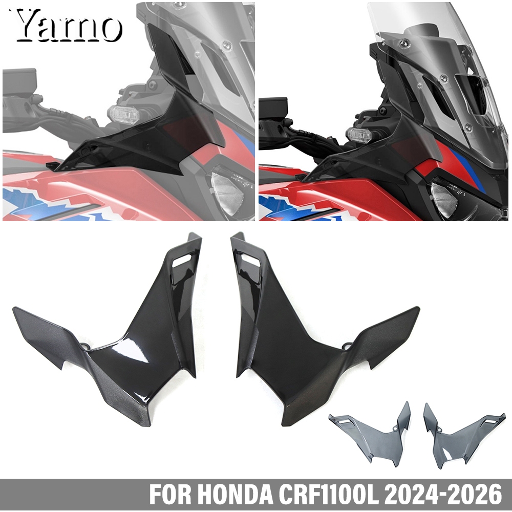 สําหรับ Honda CRF1100L Africa Twin 2024-2026 รุ่น ADV ไม่มีจําหน่าย กระจกมองข้างมอเตอร์ไซค์ ตัวเบี่ยงบน