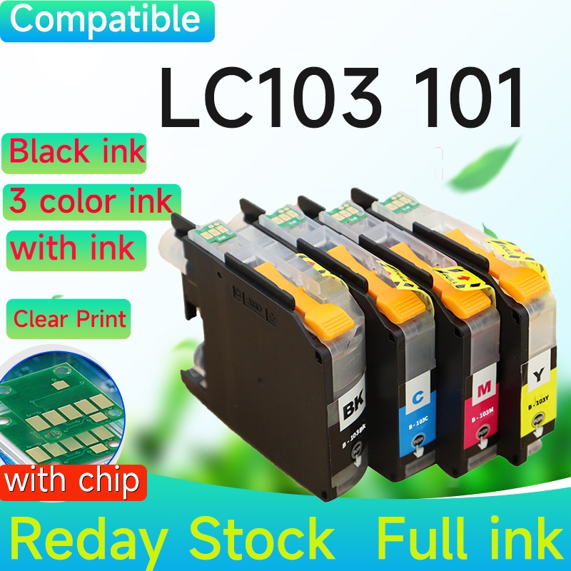 เข้ากันได้กับตลับหมึก Brother LC101, LC103, J470DW, J475DW, J650, J870DW, และเครื่องพิมพ์ J245