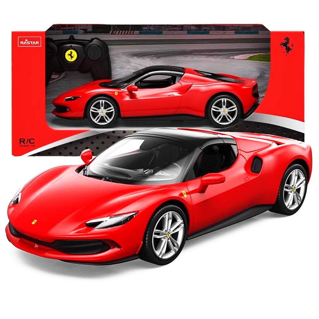 1:16 Ferrari 296GTS RC รถรีโมทคอนโทรลรถรุ่น Boys Collection Edition กล่องของขวัญหรูหรา