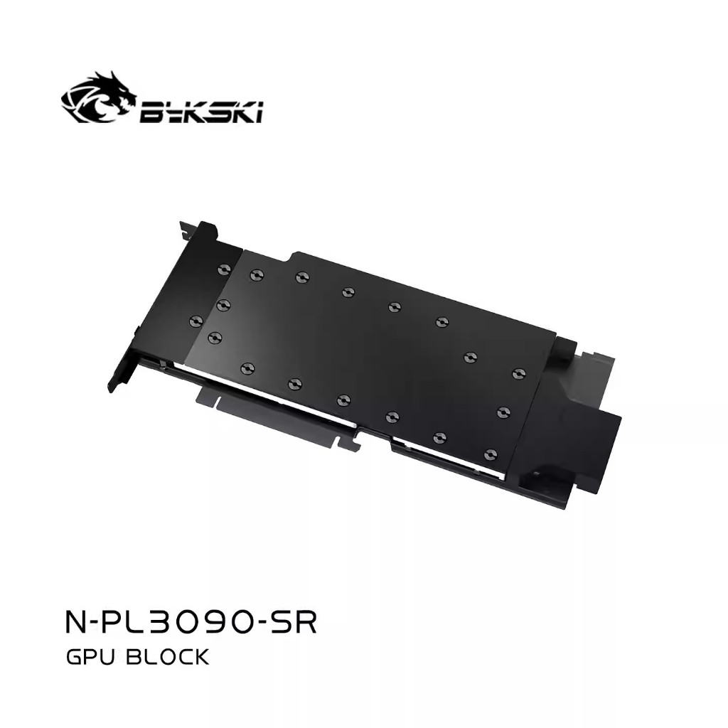 Bykski N-PL3090-SR Full Metal GPU Water Block เข้ากันได้กับ PELADN RTX 3090 AI 24G