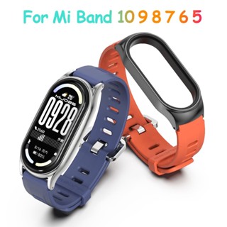 MIJOBS สายรัด สำหรับ Mi Band 10 9 8 7 6 5 Mi Band 6 Mi Band …