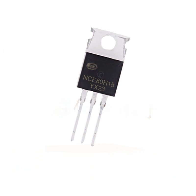 ((1 ชิ้น) ชิ้นส่วนอิเล็กทรอนิกส์ NCE80H15 TO-220 80V 150A MOS Field Effect Tube