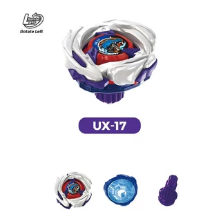 เปลวไฟยี่ห้อ X UX-17 หมุนซ้าย Starter Dash ชุด C Booster นาฬิกา Mirage เลือก Spinning Tops ของเล่นของขวัญสําหรับเด็ก
