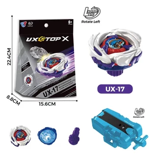 เปลวไฟยี่ห้อ X UX-17 หมุนซ้าย Starter Dash ชุด C Booster นาฬิกา Mirage เลือก Spinning Tops ของเล่นของขวัญสําหรับเด็ก