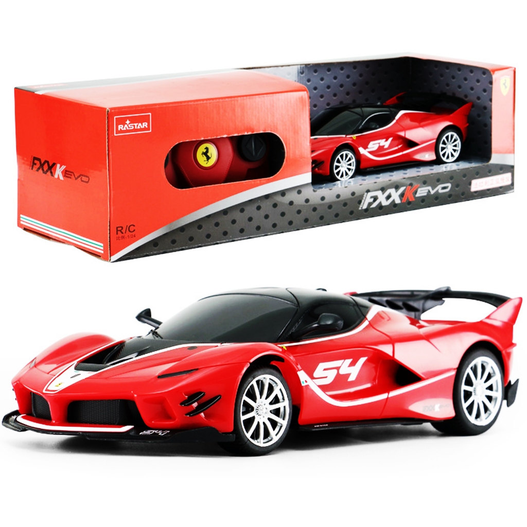1:24 Ferrari FXX-K Evo RC รถรีโมทคอนโทรลรถรุ่น Boys Collection กล่องของขวัญ