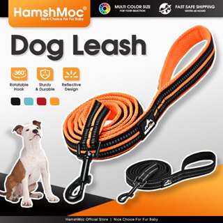 HamshMoc สายจูงสุนัขไนลอนอุปกรณ์สายจูงสัตว์เลี้ยงที่แข็งแกร่…