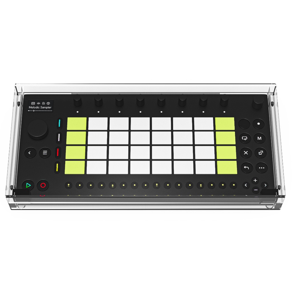 Geekria Audio Sampler เคสป้องกันอะคริลิคใส, ฝาครอบกันฝุ่นแม่เหล็ก, เข้ากันได้กับ Ableton Move