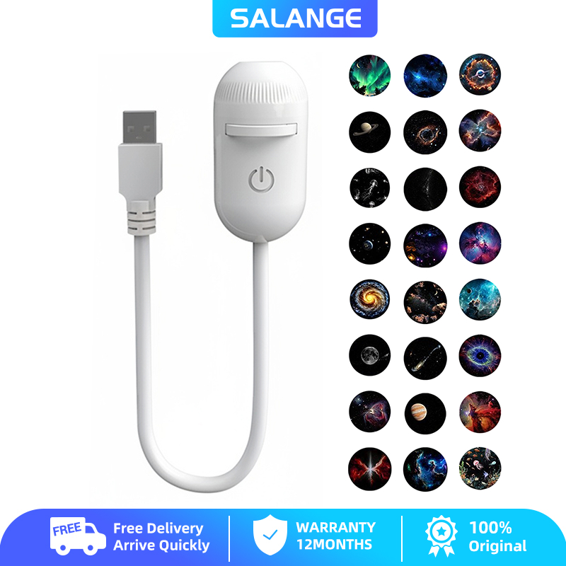 Salange 2-in-1 Mini Galaxy Star โปรเจคเตอร์ Night Light Touch Control ปรับความสว่าง Nightlight USB แบบพกพา Starry Sky โปรเจคเตอร์สําหรับห้องนอนตกแต่งรถเด็กของขวัญ