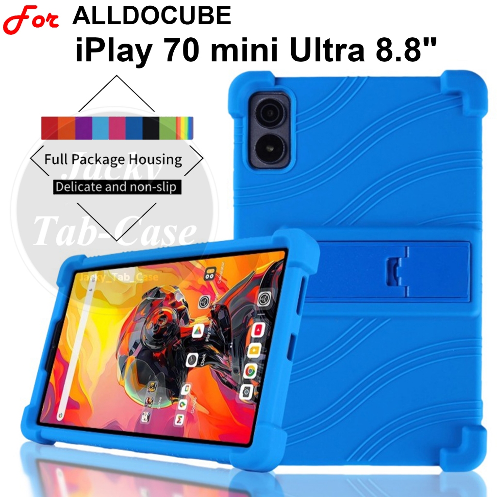 สําหรับ ALLDOCUBE iPlay 70 mini Ultra 8.8 "อัพเกรด Thicken ซิลิโคนนุ่มกันกระแทกสําหรับ iPlay70 mini 