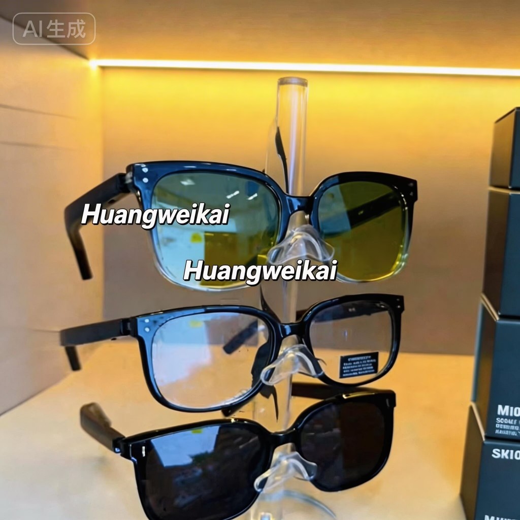 ล่าสุด 2026 M10 pro สมาร์ท Al แว่นตาบลูทูธแว่นตา HD Call Voice Assistant Anti Blue-Light แว่นตากันแด