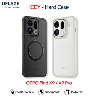 UFLAXE ICEY - เคส OPPO Find X9 / Find X9 Pro - เคสแข็งใสกันเ…