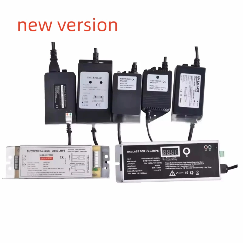4w ถึง 55W UVC Ballast พร้อมฟังก์ชั่นสัญญาณเตือนแสงอัลตราไวโอเลตอุปกรณ์ฆ่าเชื้อแบคทีเรียและ UV ฆ่าเชื้อโรคโคมไฟบัลลาสต์อิเล็กทรอนิกส์