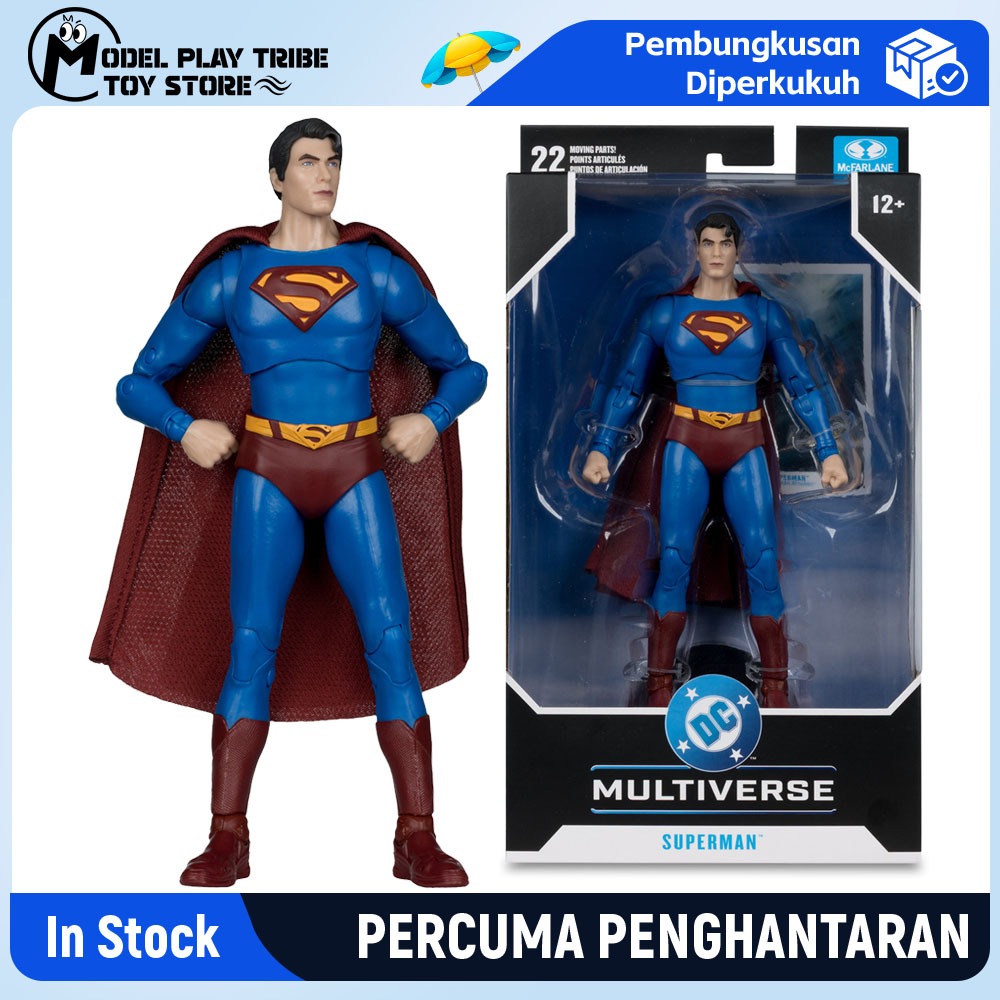 Mcfarlane Toys DC Superman Returns Superman 7 นิ้ว Action Figure Model
