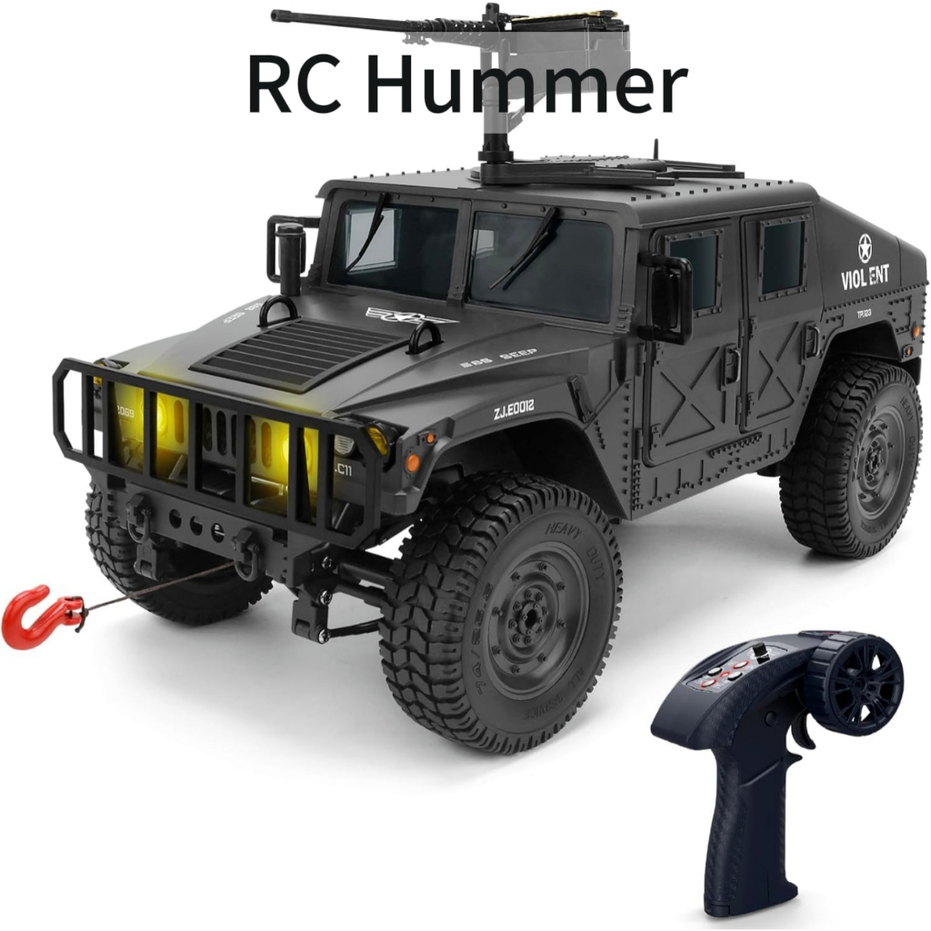 ในสต็อกZenithRC JJRC C8835 1/16 Hummer 2.4G Jeep จําลอง RC รถ Off-Road ปีนเขารถ