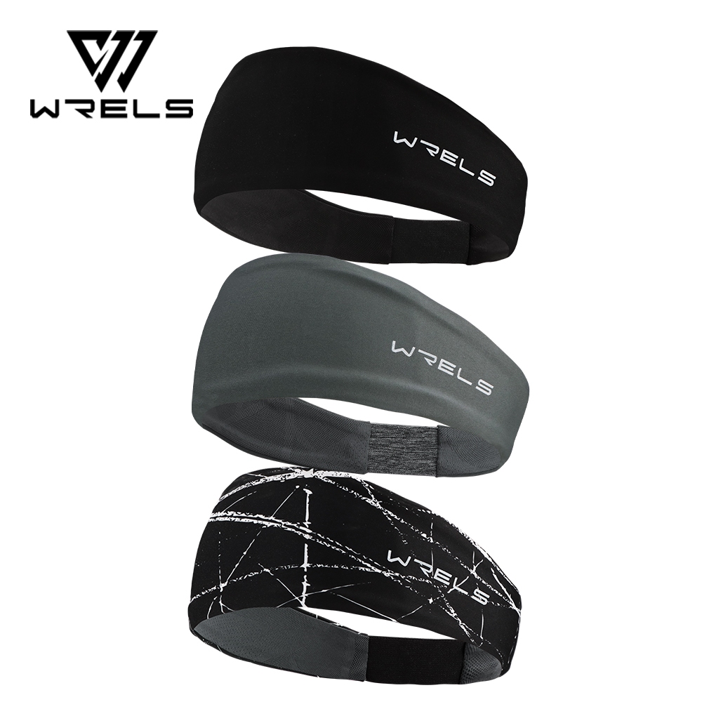 สายรัดผมสำหรับกิจกรรมกลางแจ้ง WELS ดูดซับเหงื่อ แห้งไว สปริงยืดหยุ่นสูง มีตราสัญลักษณ์สะท้อนแสง