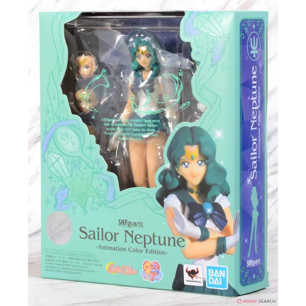 BANDAI BANDAI SHF Sailor Moon Neptune Neptune Neptune Full Joint Movable Ready Stock