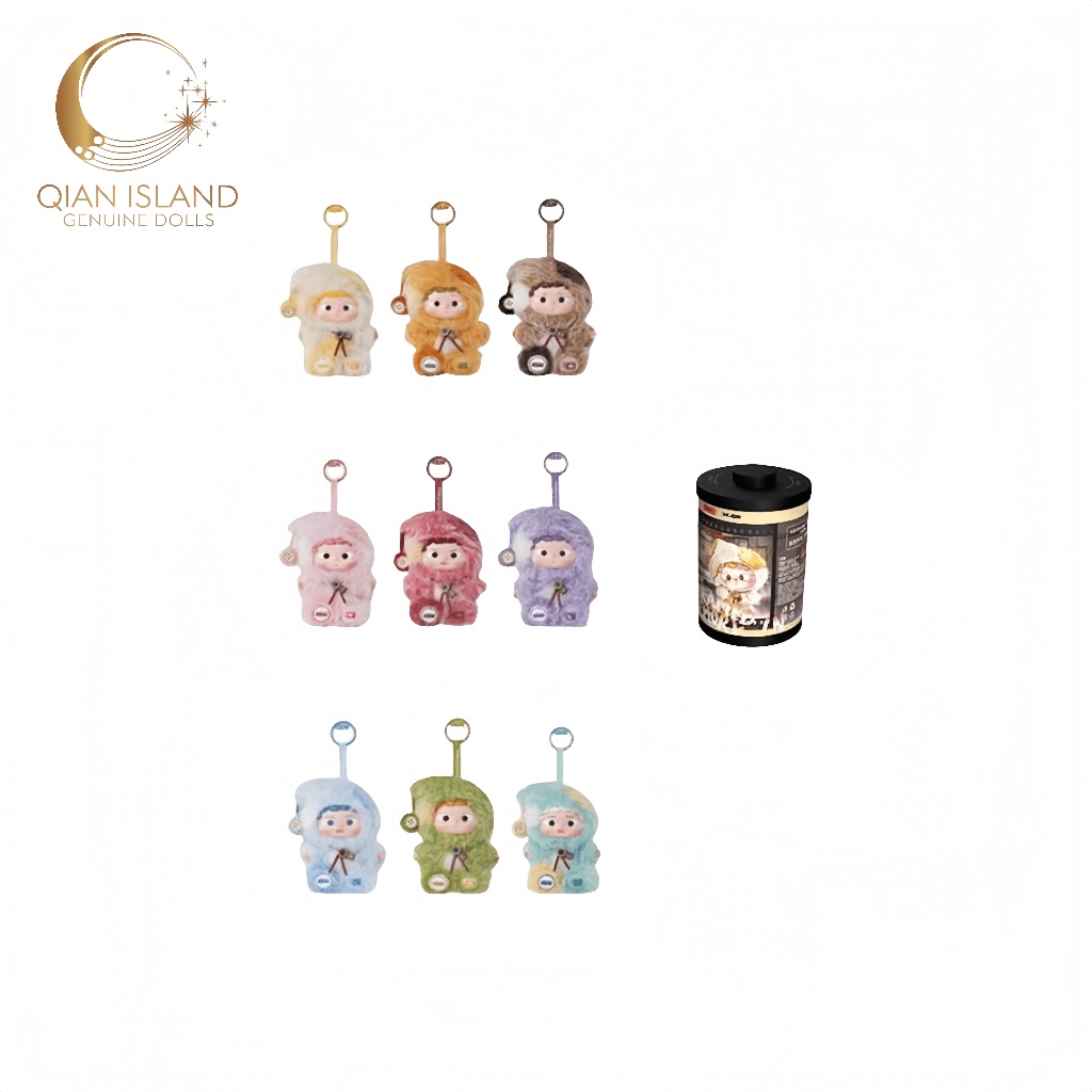 ของแท้ Heyone OZAI หน่วยความจําชุดกรอบแช่แข็งของของขวัญกล่องตาบอดตุ๊กตาไวนิลสามรุ่น