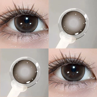 Yimeixi คอนแทคเลนส์นุ่มใส่ประจำวัน 14.0มม ใช้ได้ทั้งปี สีโทนอ่อนนวล Afternoon Truffle Wowo Mist Gray Sakura Panna Cotta
