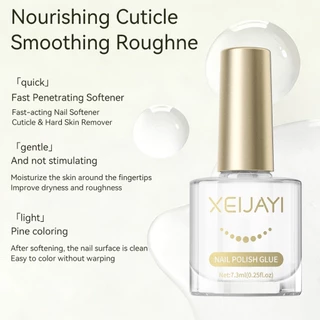 XEIJAYI 7.3ml-ผลิตภัณฑ์นี้สามารถผิวนุ่มรอบเล็บ, ยาทาเล็บช่วยให้ชุ่มชื้น, ป้องกันแห้งและการแตกร้าว