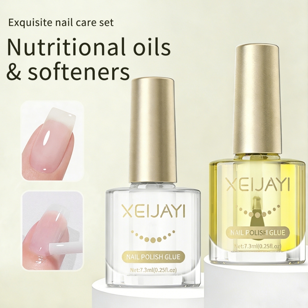 XEIJAYI 7.3ml-ผลิตภัณฑ์นี้สามารถผิวนุ่มรอบเล็บ, ยาทาเล็บช่วยให้ชุ่มชื้น, ป้องกันแห้งและการแตกร้าว