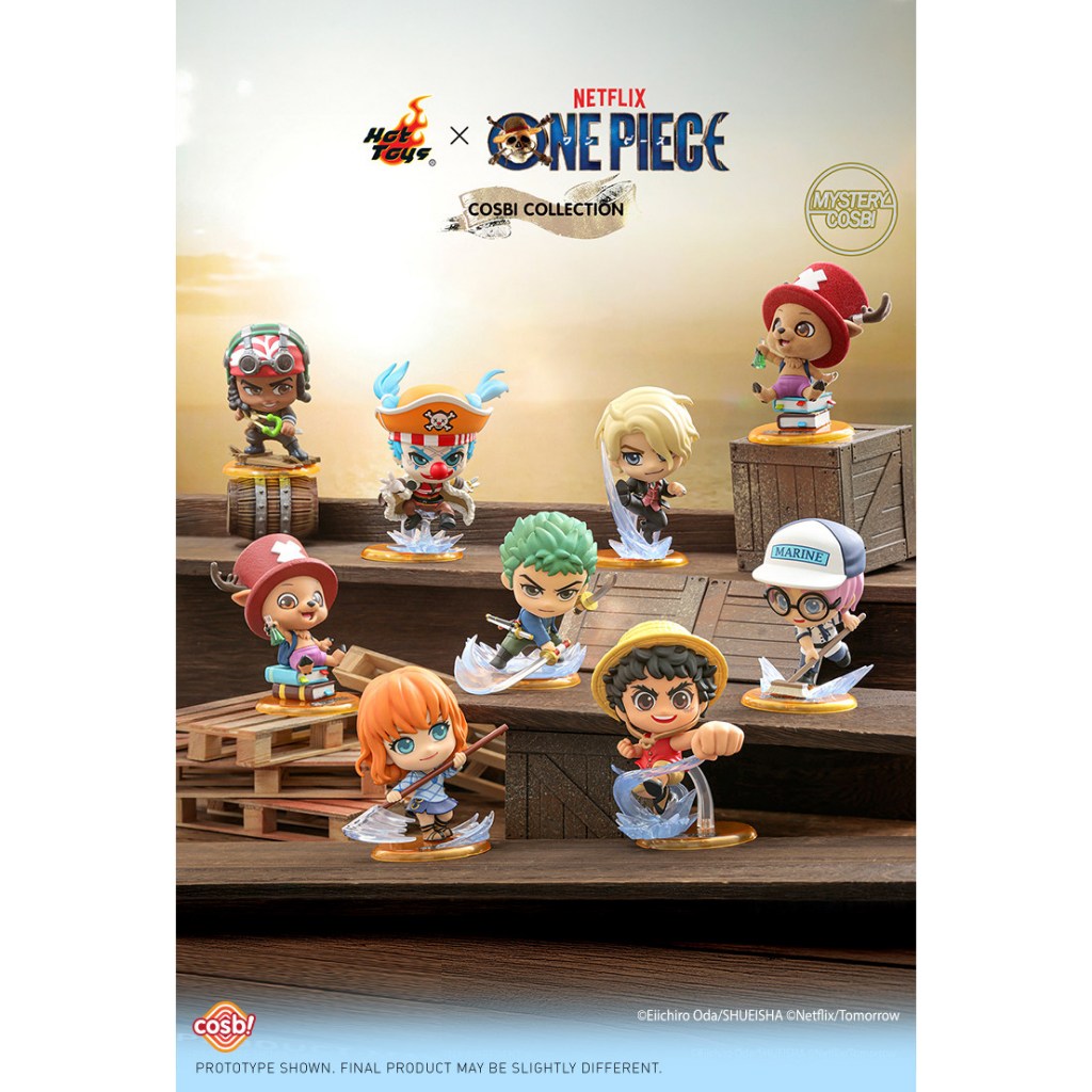 ของเล่นสุดฮอต One Piece Netflix Series Blind Box Cosbi Collection Luffy Zero Mystery Box