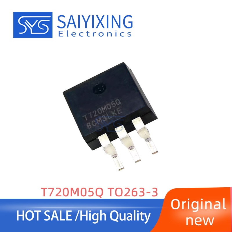 5pcs ยี่ห้อใหม่ T720M05Q TO263-3 Linear ตัวควบคุมแรงดันไฟฟ้า IC TL720M05QKTTRQ1