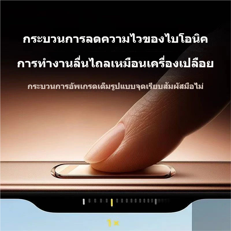 YOXEN ฟิล์มกระจกนิรภัย iPhone 13 14 15 16 17 Pro Max HD ป้องกันรอยขีดข่วน พร้อมฟิล์มเลนส์กล้อง
