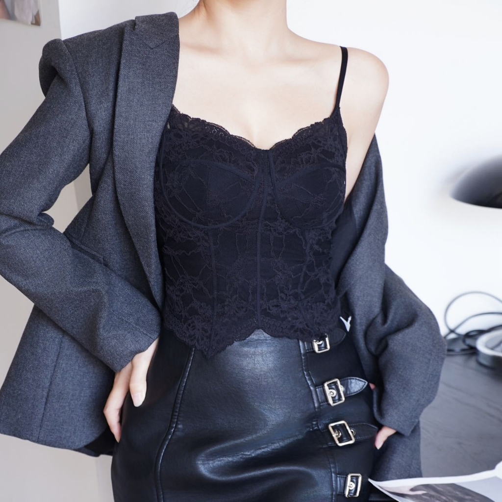 K-WinBoom ฝรั่งเศสเซ็กซี่ลูกไม้เสื้อกั๊กเสื้อชั้นในผู้หญิงบางเฉียบสบาย frameless รวบรวมชุดชั้นในผู้หญิง ราคา ถูกที่สุด ดีลบีเคเค แกลเลอรีภาพที่ 8