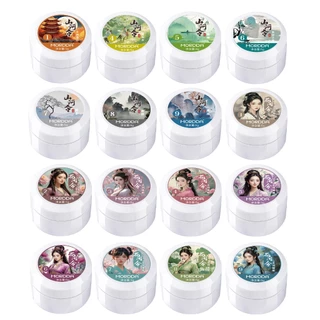 MORDDA 5g - สไตล์ใหม่สีฟ้าสีเขียวสีดําลูกปัดแก้ว Cat Eye Gel ยาทาเล็บ, เหมาะสําหรับพร็อพทุกวัน