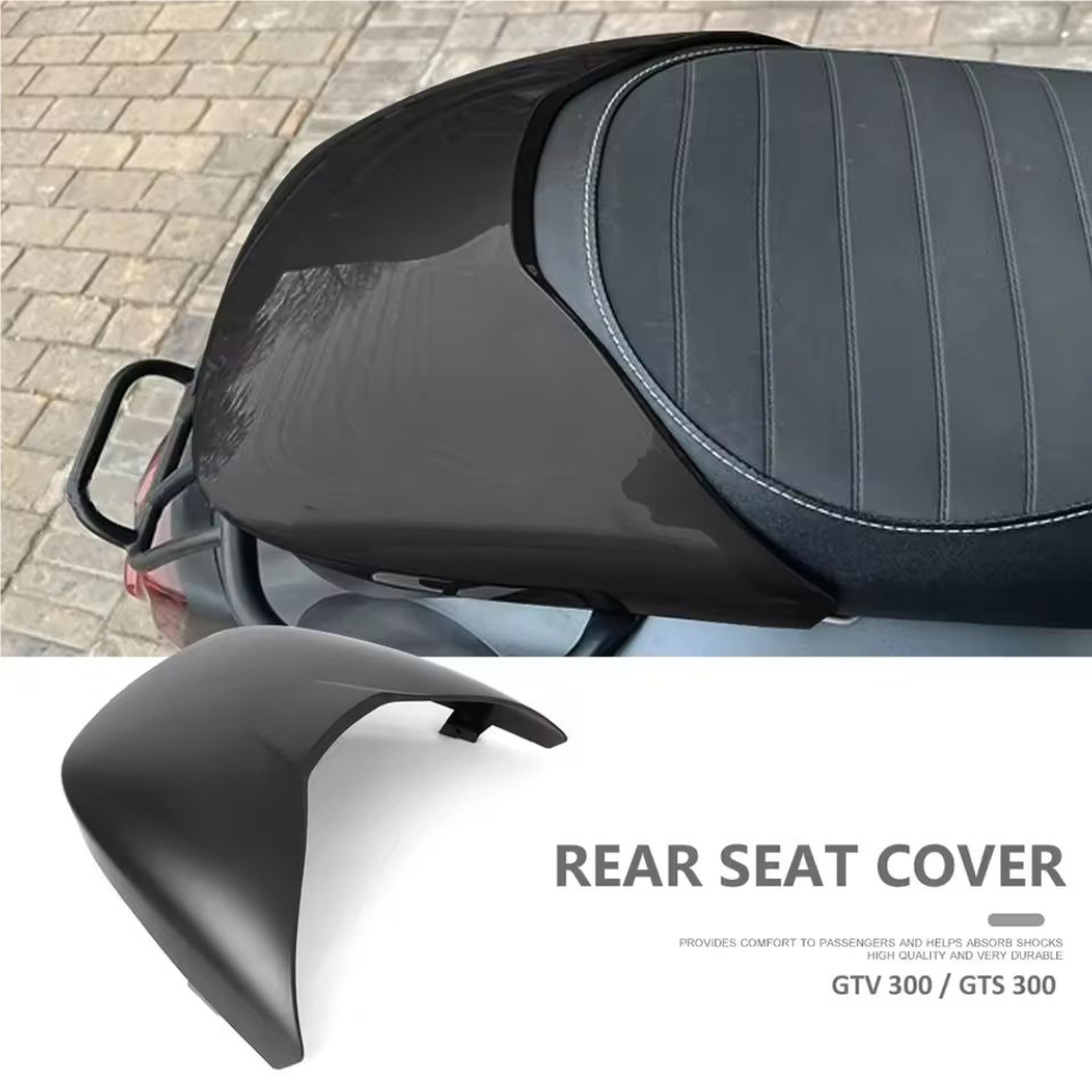 ฝาครอบที่นั่งด้านหลังสําหรับ Vespa GTV300 GTV300 GTV GTV 300 2018-2024 ด้านหลัง Pillion Passenger Co
